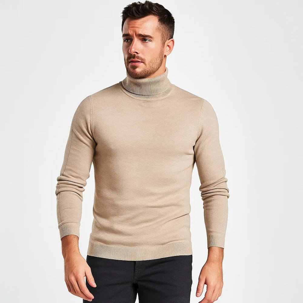Suéter Masculino Gola Alta Viena