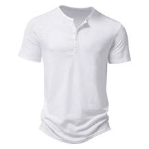 Camiseta Masculina Gola Henley Campeche
