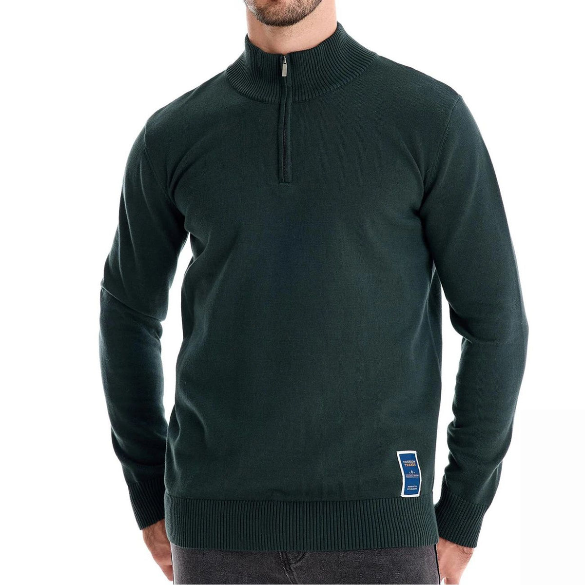 Suéter Masculino Meio Zíper Whistler