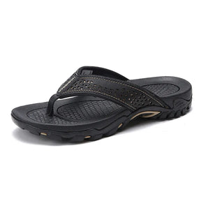 Chinelo Masculino de Couro