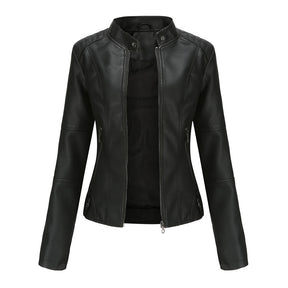 Jaqueta de Couro Feminina - (Promoção de Inverno 2025)