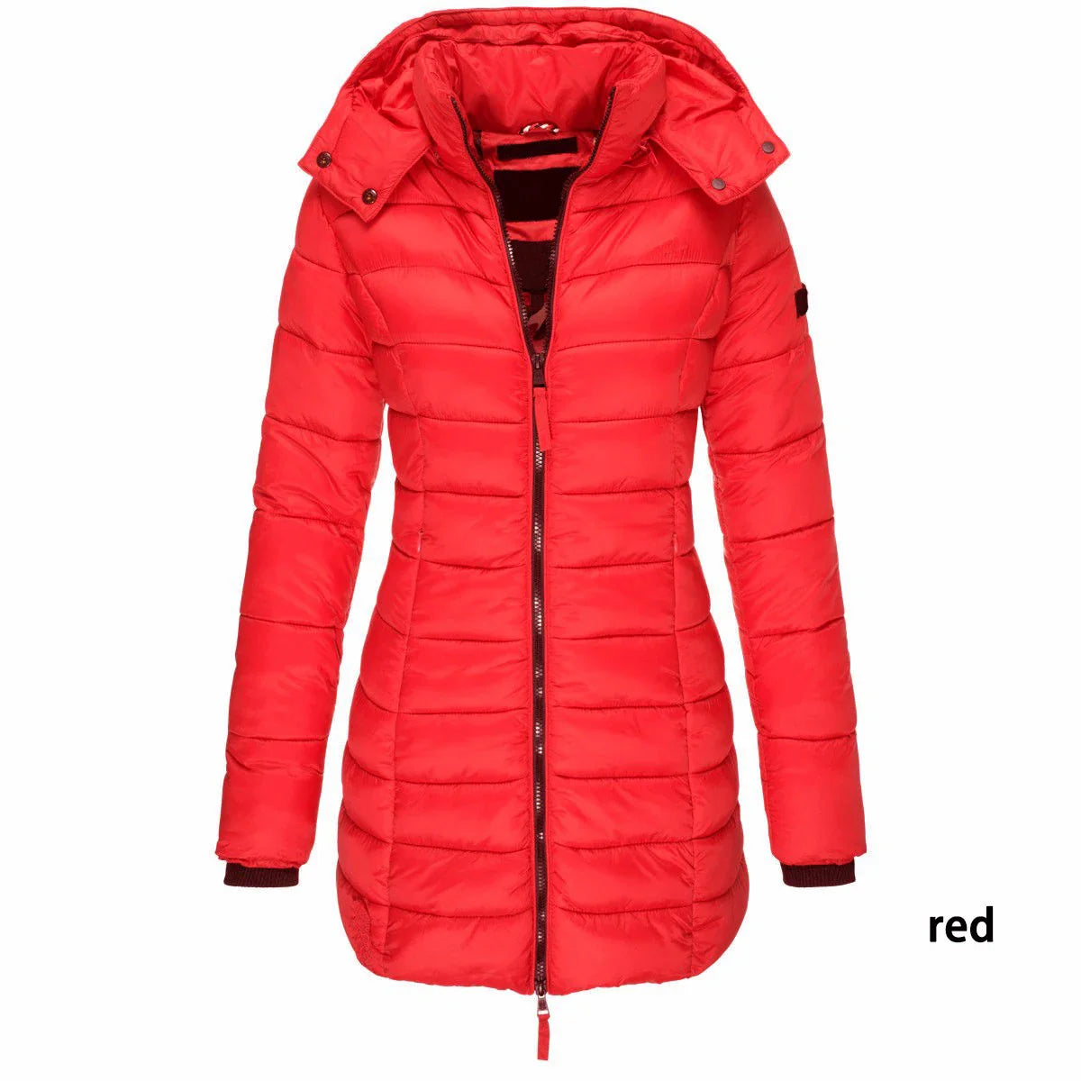 Casaco Feminino de Inverno com Capuz e Zíper - Acolhedor, Elegante e Leve - (Promoção de Inverno 2025)