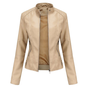 Jaqueta de Couro Feminina - (Promoção de Inverno 2025)