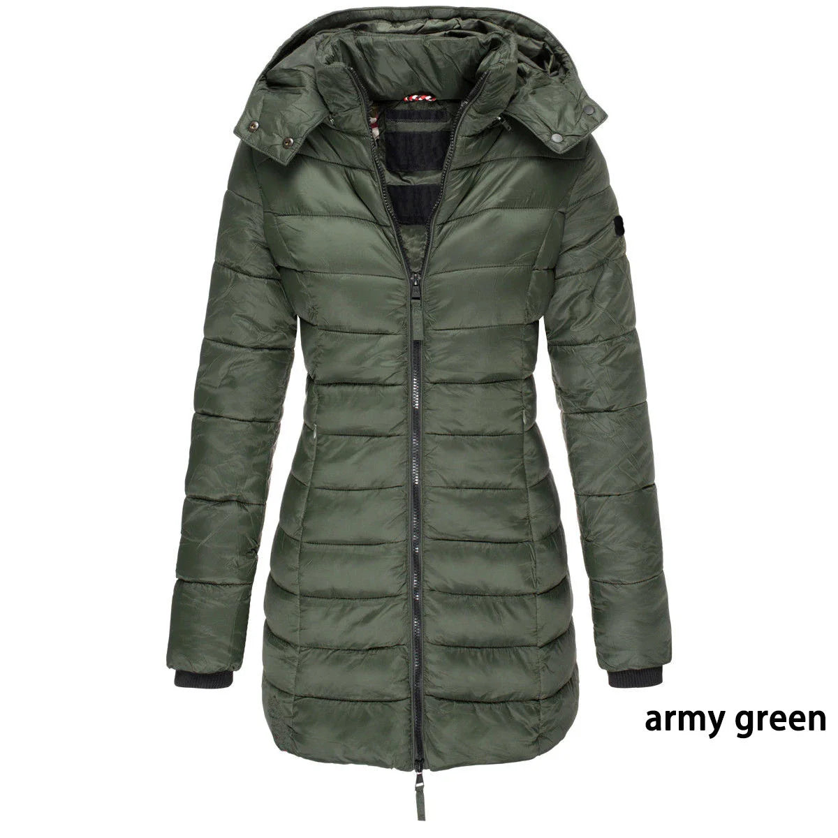 Casaco Feminino de Inverno com Capuz e Zíper - Acolhedor, Elegante e Leve - (Promoção de Inverno 2025)