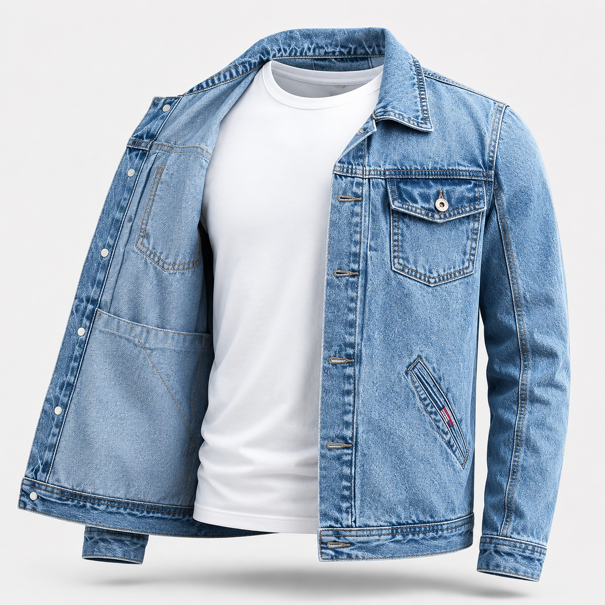 Jaqueta Jeans Masculina American Vintage