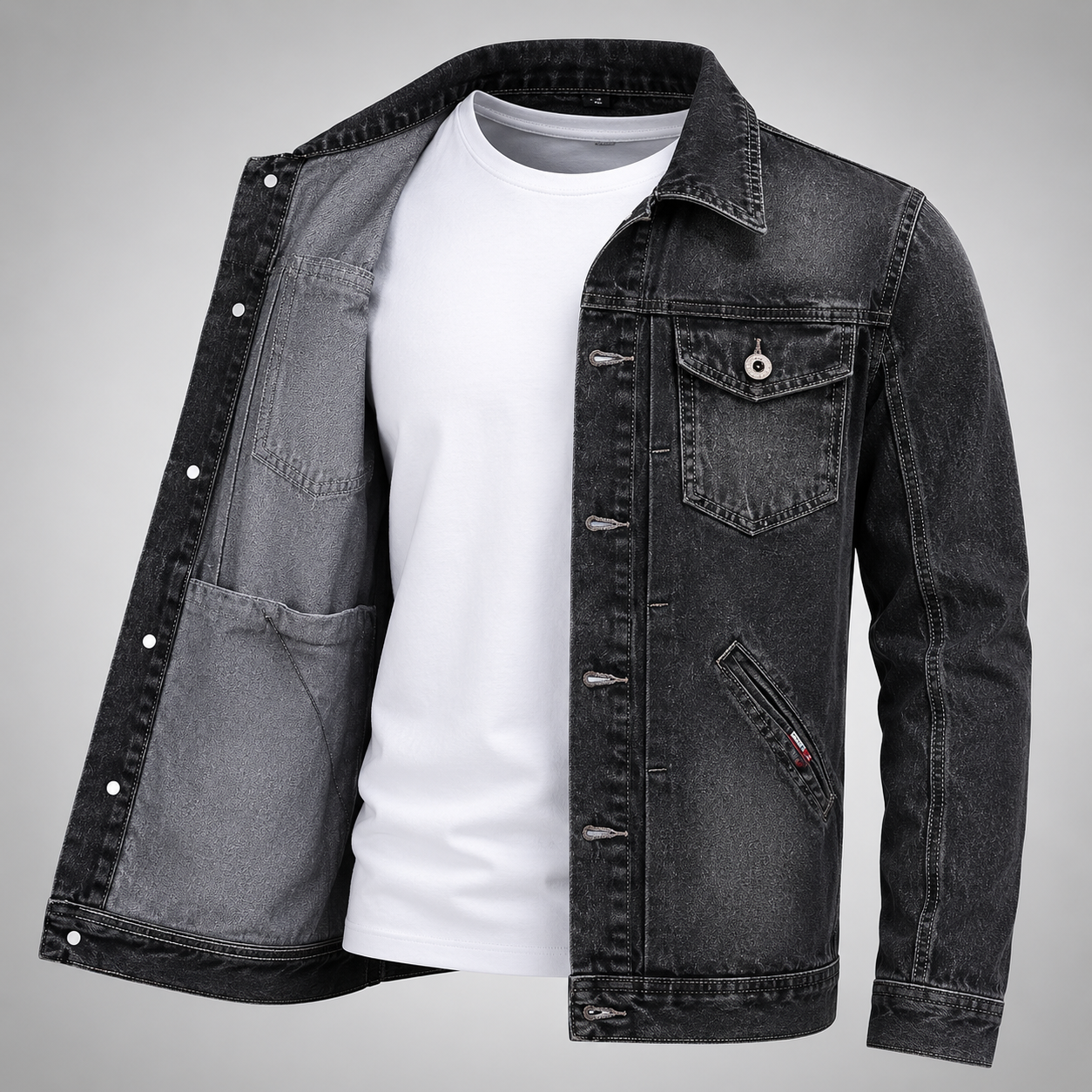 Jaqueta Jeans Masculina American Vintage