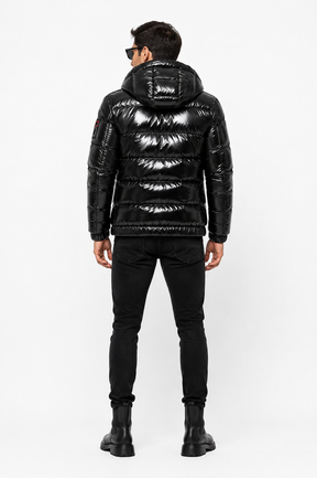 Jaqueta masculina puffer Elburg