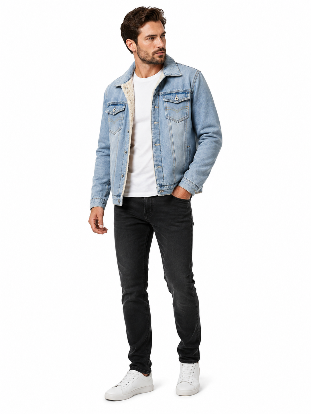 Jaqueta Jeans Masculina Commander