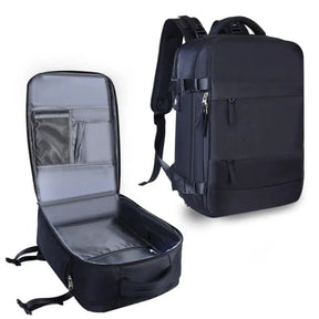 Mochila Executiva 50L Impermeável Multicompartimentos