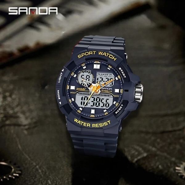 relogio masculino azul