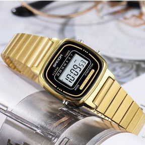 relogio feminino dourado
