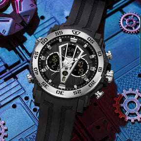 relogio masculino pulseira de borracha