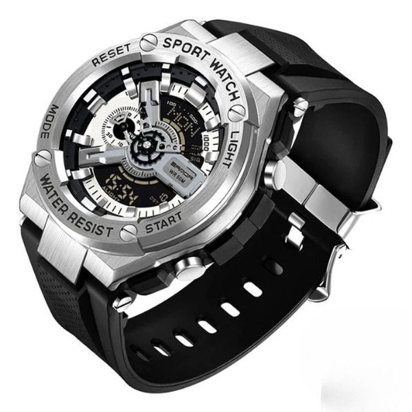 relogio masculino pulseira de borracha
