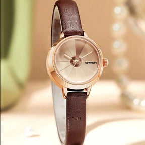 relogio feminino pulseira de couro