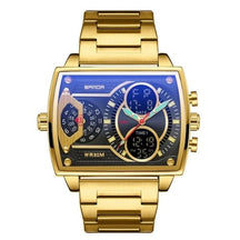 Relógio Masculino Dourado Rider - Sanda