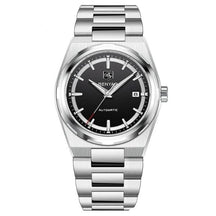 Relógio Masculino Prata Benyar Valhalla Black