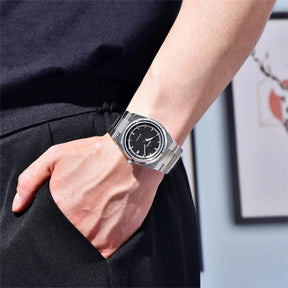 Relógio Masculino Prata Benyar Valhalla Black