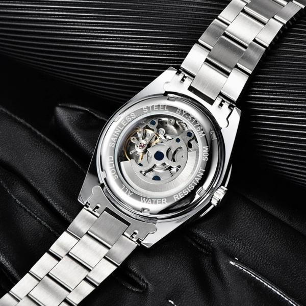 Relógio Masculino Prata Benyar Zephyr Black