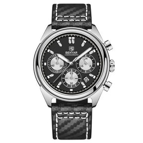 Relógio Masculino Benyar Basel SilverBlack