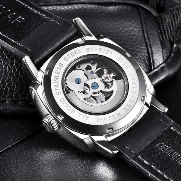 Relógio Automático Masculino Benyar Sion Black