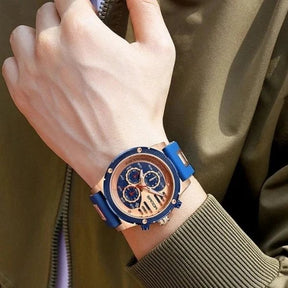 relogio masculino azul
