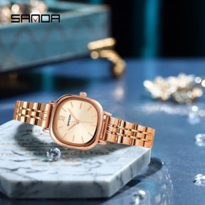 relogio feminino rose