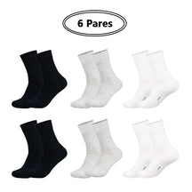 Kit 6 Pares Meias com Algodão