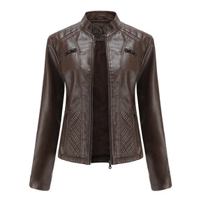 Jaqueta Feminina Casual com Zíper Estilo Streetwear - (Promoção de Inverno 2025)