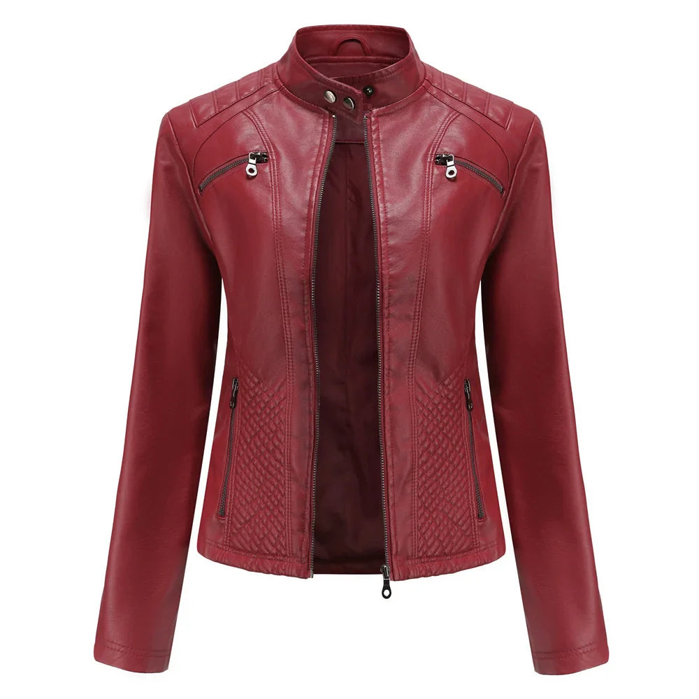Jaqueta Feminina Casual com Zíper Estilo Streetwear - (Promoção de Inverno 2025)