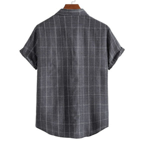 Camisa Casual Manga Curta Lunar