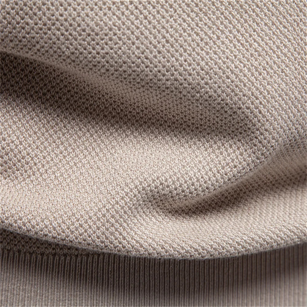 Camiseta Masculina Casual de Seda Nice