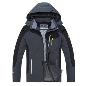 Jaqueta Masculina Impermeável para Trilha e Pesca com Proteção Contra Vento - (Promoção de Inverno 2025)