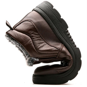 Bota Masculina Para Inverno com Forro de Algodão (Promoção de Inverno 2025)
