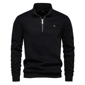 Moletom Masculino Meio Zíper Queenstown
