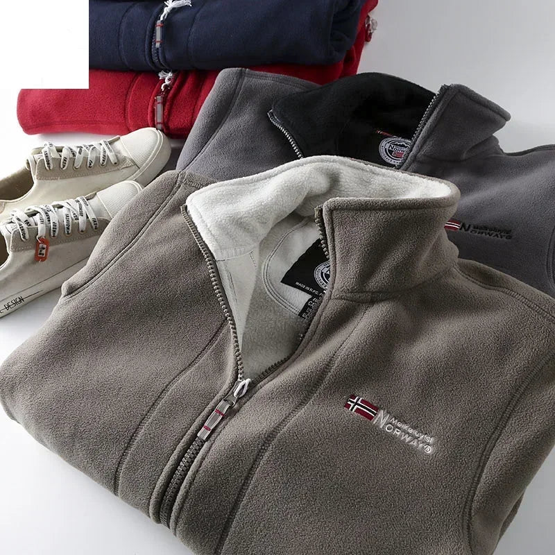 Casaco Masculino de Inverno Parka de Lã Premium - (Promoção de Inverno 2025)