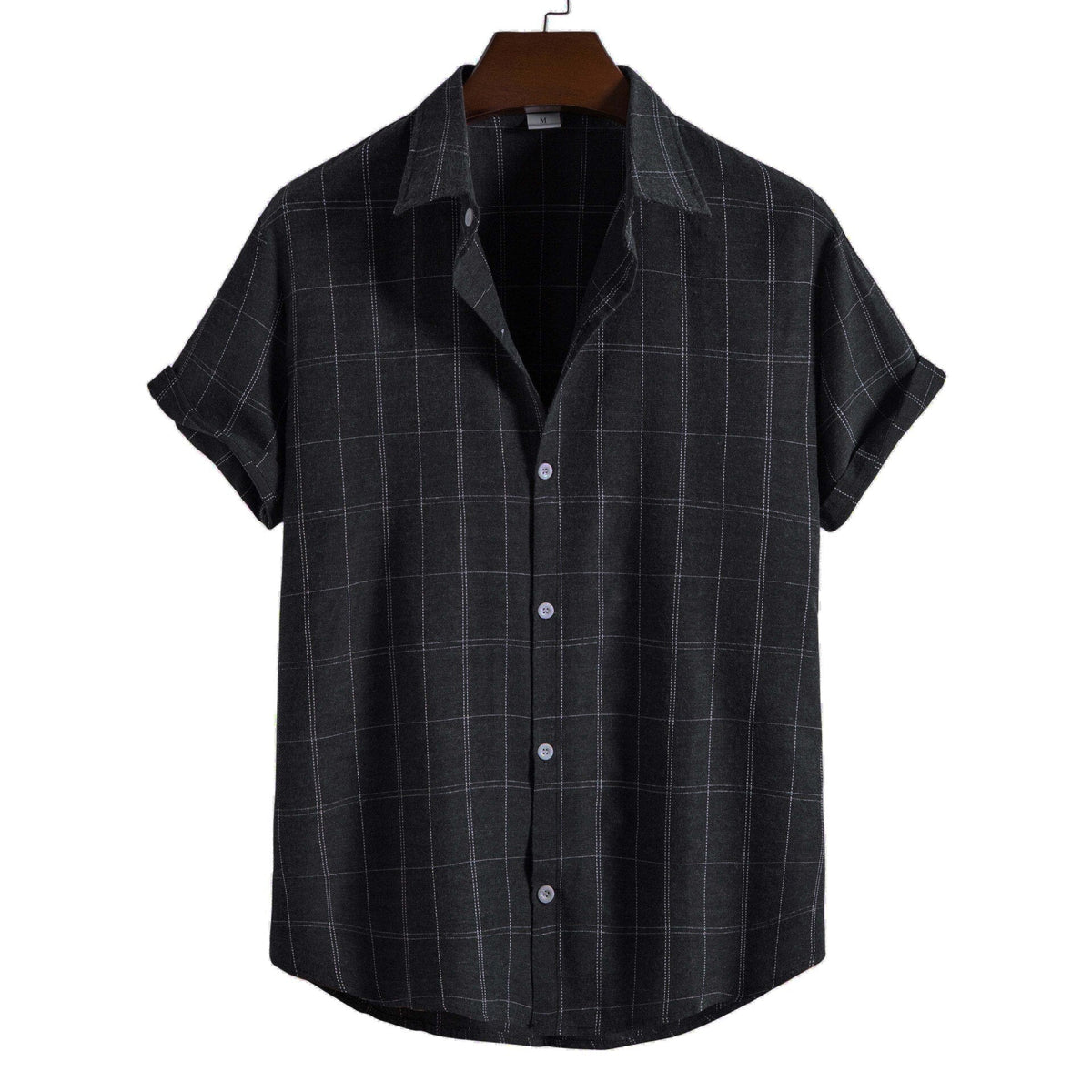 Camisa Casual Manga Curta Lunar