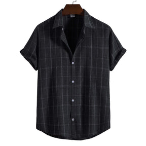Camisa Casual Manga Curta Lunar
