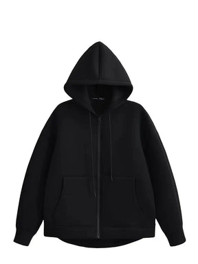 Casaco Feminino com Capuz e Bolsos Oversized - (Promoção de Inverno 2025)