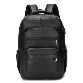 Mochila Executiva de Couro com USB | Business