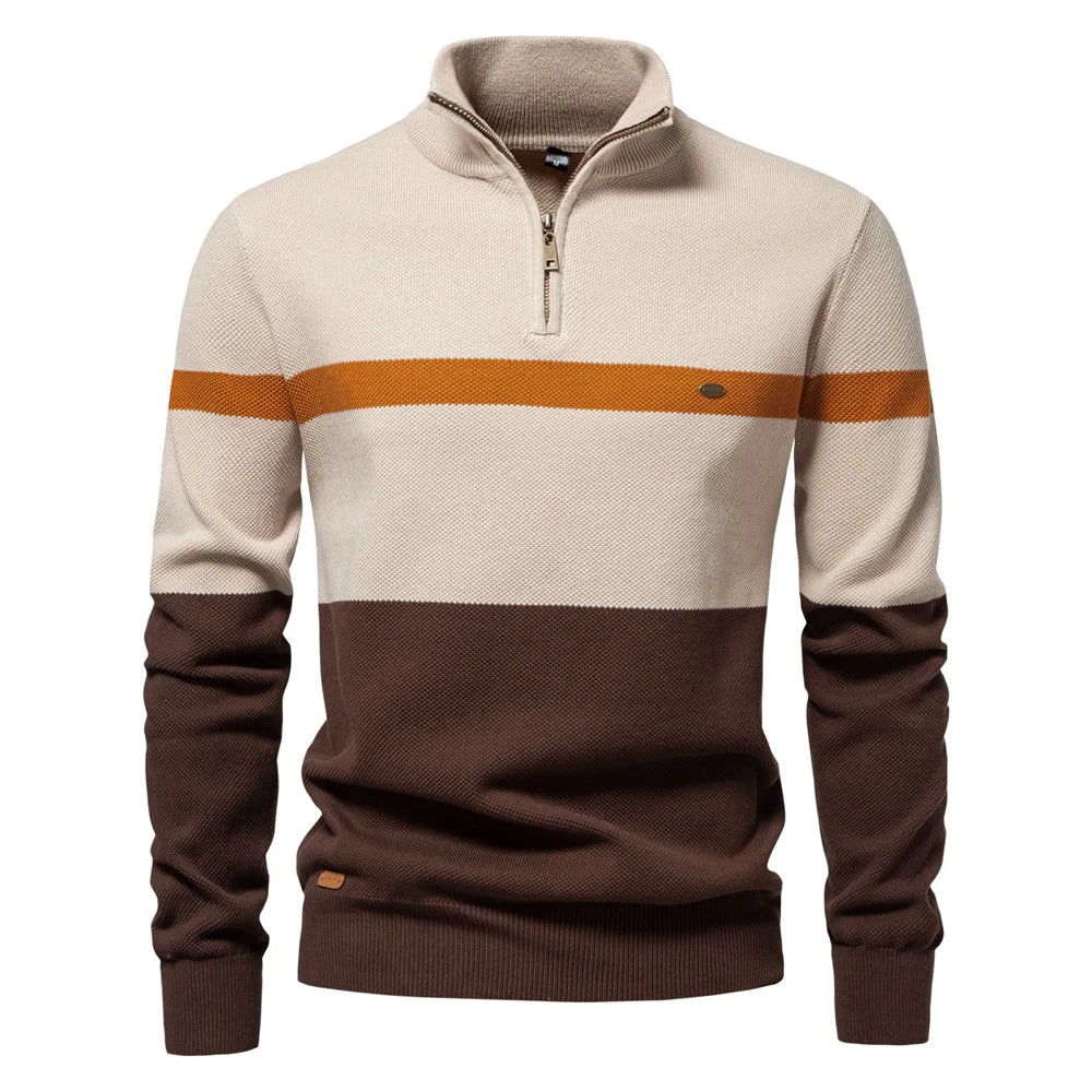 Suéter Masculino Meio Zíper Vermont