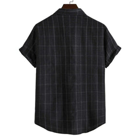 Camisa Casual Manga Curta Lunar
