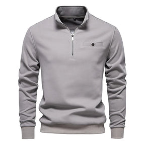 Moletom Masculino Meio Zíper Queenstown
