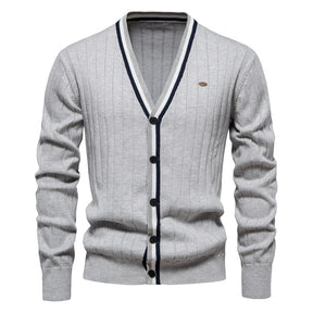 Cardigan Masculino Gola V Seattle