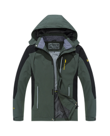 Jaqueta Masculina Impermeável para Trilha e Pesca com Proteção Contra Vento - (Promoção de Inverno 2025)