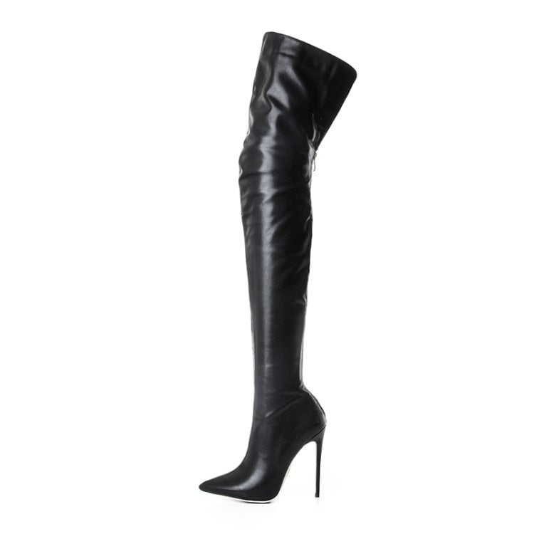 Bota de Couro Legítimo Cano Longo - Over