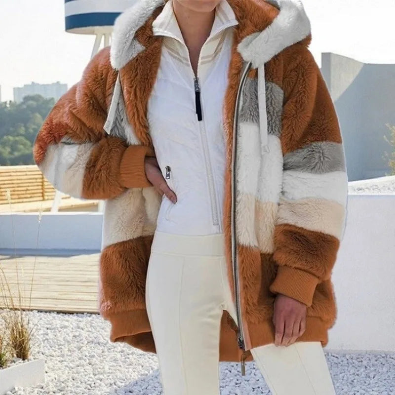 Casaco Parka Feminina Oversized Acolchoada Conforto Premium - (Promoção de Inverno 2025)