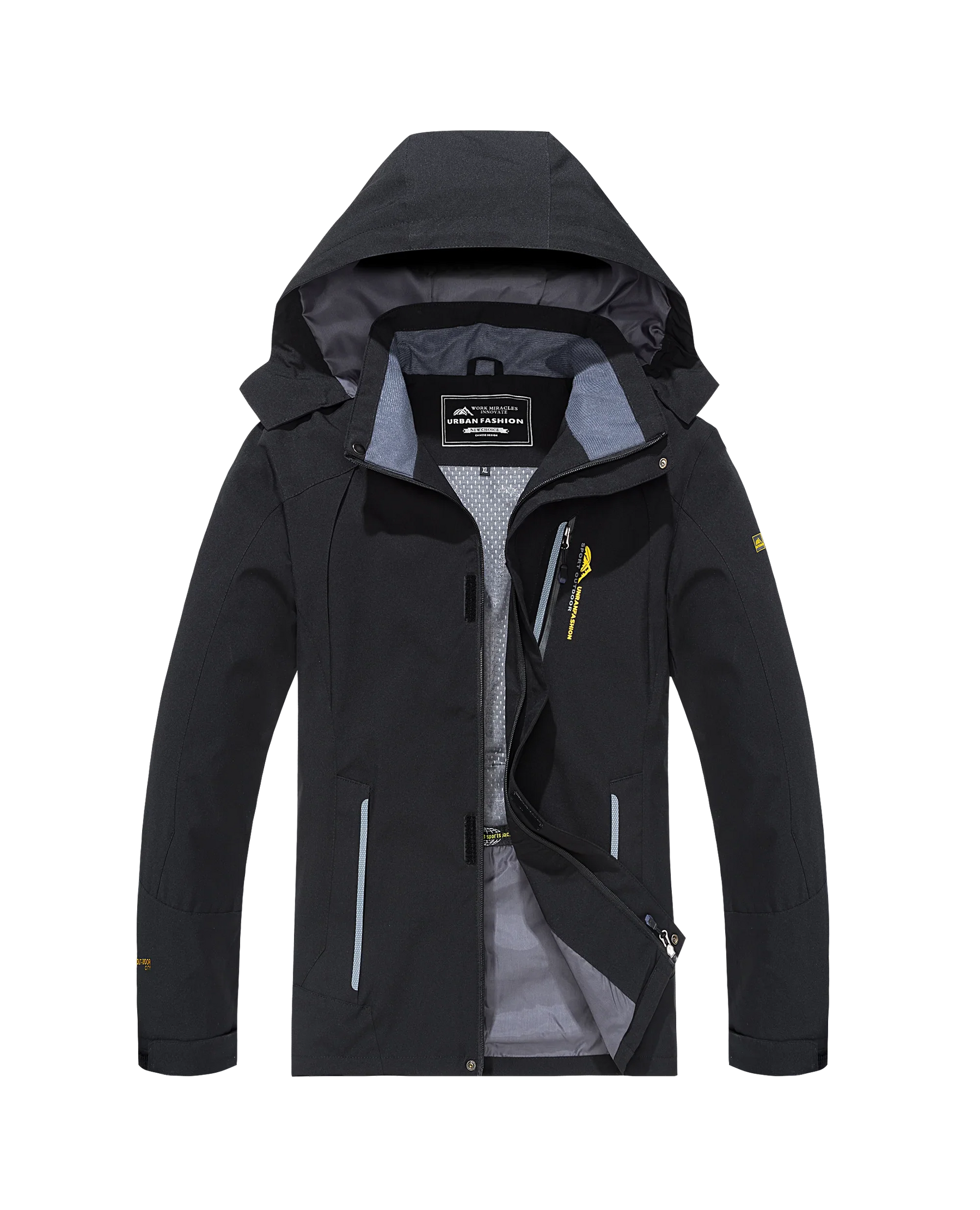 Jaqueta Masculina Impermeável para Trilha e Pesca com Proteção Contra Vento - (Promoção de Inverno 2025)