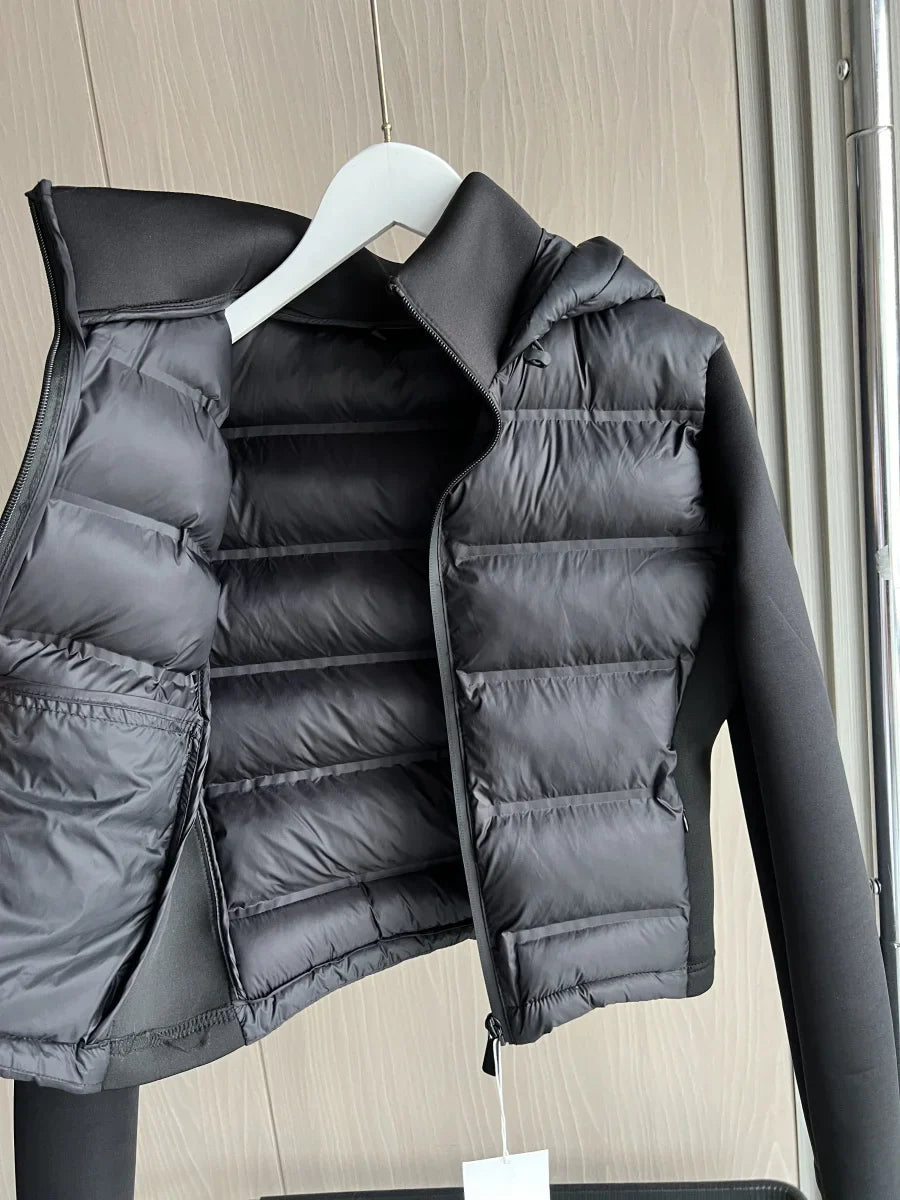 Jaqueta Feminina Leve com Capuz Acolchoada Para o Inverno - (Promoção de Inverno 2025)