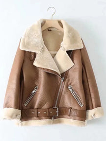 Casaco Feminino Acolchoado Faux com Gola - (Promoção de Inverno 2025)