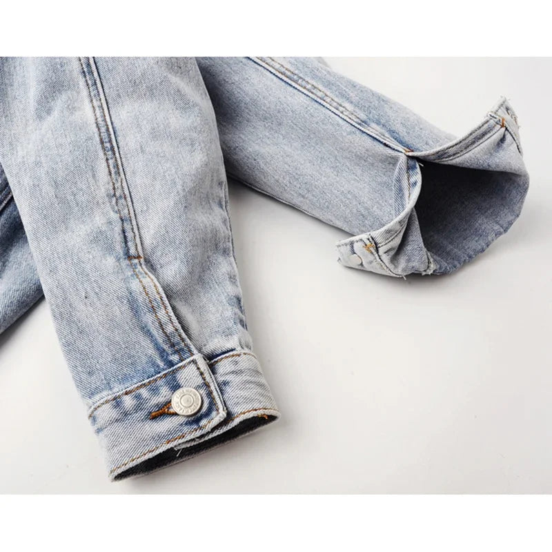 Jaqueta Jeans Feminina com Forro Para Inverno – (Promoção de Inverno 2025)